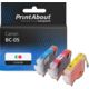 Cartuccia compatibile Canon BC-05 - 3 colori