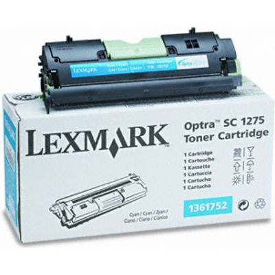 Toner Lexmark 1361752 - Ciano