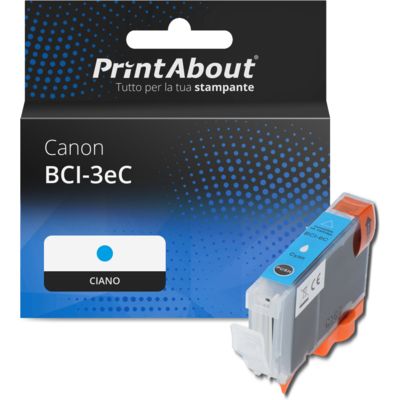 Cartuccia compatibile Canon BCI-3eC - Ciano
