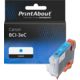Cartuccia compatibile Canon BCI-3eC - Ciano