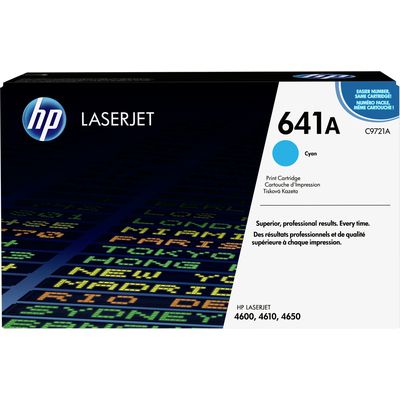Toner HP 641A (C9721A) - Ciano