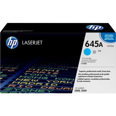 Toner HP 645A (C9731A) - Ciano