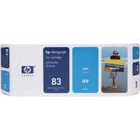 Cartuccia stampante HP 83 (C4941A) - Ciano UV