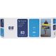 Cartuccia stampante HP 83 (C4941A) - Ciano UV