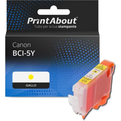 Cartuccia compatibile Canon BCI-5Y - Giallo