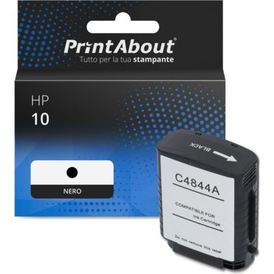 Cartuccia compatibile HP 10 (C4844A) - Nero