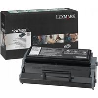 Toner Lexmark 12A7400 - Nero