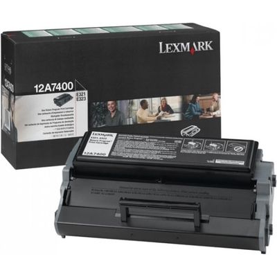 Toner Lexmark 12A7400 - Nero
