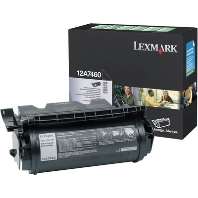 Toner Lexmark 12A7460 - Nero