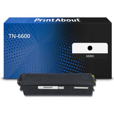 Toner compatibile Brother TN-6600 - Nero Alta capacità