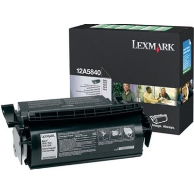 Toner Lexmark 12A5840 - Nero