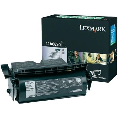 Toner Lexmark 12A6830 - Nero