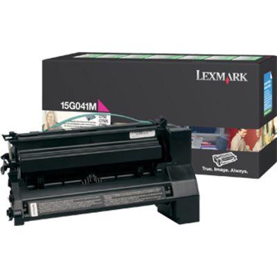 Toner Lexmark 15G041M - Magenta