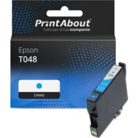 Cartuccia compatibile Epson T0482 (C13T048240) - Ciano