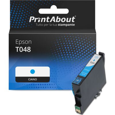 Cartuccia compatibile Epson T0482 (C13T048240) - Ciano