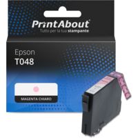 Cartuccia compatibile Epson T0486 (C13T048640) - Magenta chiaro