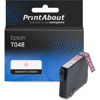Cartuccia compatibile Epson T0486 (C13T048640) - Magenta chiaro