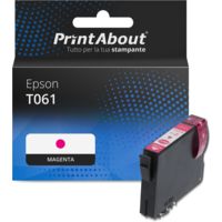 Cartuccia compatibile Epson T061 (C13T061340) - Magenta