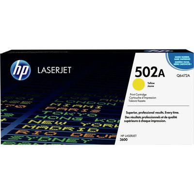 Toner HP 502A (Q6472A) - Giallo