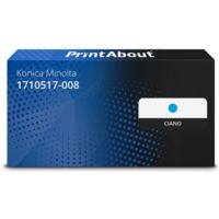 Toner compatibile Konica Minolta 1710517-008 - Ciano