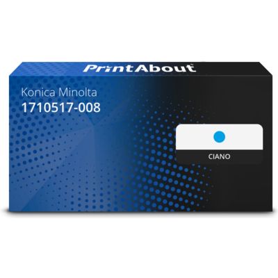Toner compatibile Konica Minolta 1710517-008 - Ciano