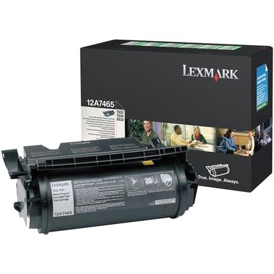 Toner Lexmark 12A7465 - Nero
