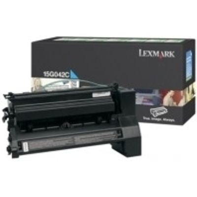Toner Lexmark 15G042C - Ciano