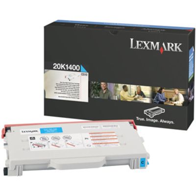 Toner Lexmark 20K1400 - Ciano