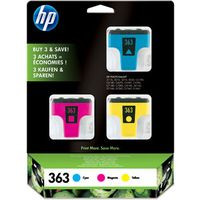 Cartuccia stampante HP 363 (CB333EE) - 3 colori Multipack