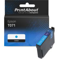 Cartuccia compatibile Epson T071 (C13T071240) - Ciano