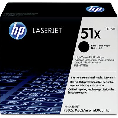 Toner HP 51X (Q7551X) - Nero Alta capacità