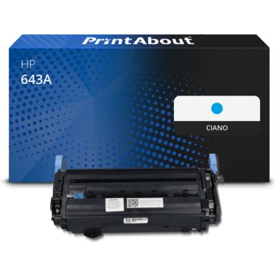 Toner compatibile HP 643A (Q5951A) - Ciano