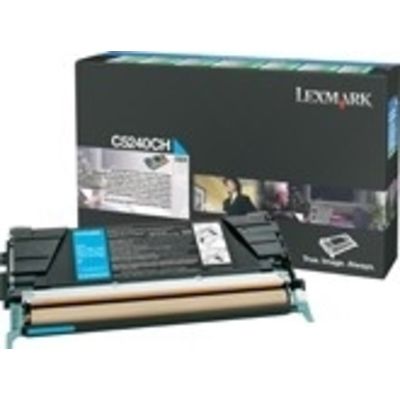 Toner Lexmark C5240CH - Ciano Alta capacità