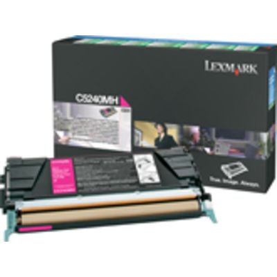 Toner Lexmark C5240MH - Magenta Alta capacità