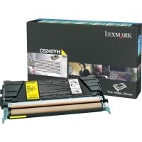 Toner Lexmark C5240YH - Giallo Alta capacità