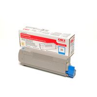 Toner OKI 43381907 - Ciano