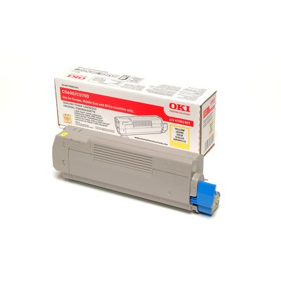 Toner OKI 43381905 - Giallo