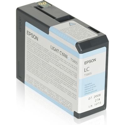 Cartuccia stampante Epson T580 (C13T580500) - Ciano chiaro
