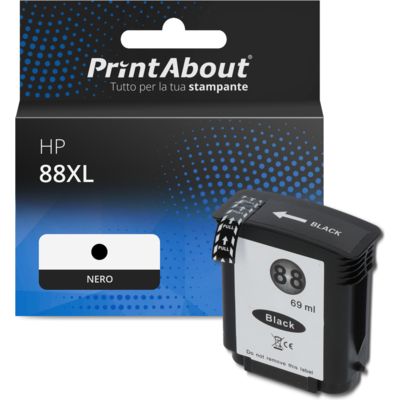 Cartuccia compatibile HP 88XL (C9396AE) - Nero Alta capacità