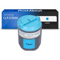 Toner compatibile Samsung CLP-C300A - Ciano