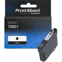 Cartuccia compatibile Epson T0801 - Nero