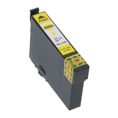 Cartuccia compatibile Epson T0804 - Giallo