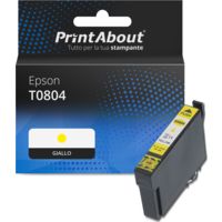 Cartuccia compatibile Epson T0804 - Giallo
