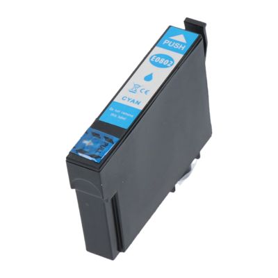 Cartuccia compatibile Epson T0802 - Ciano