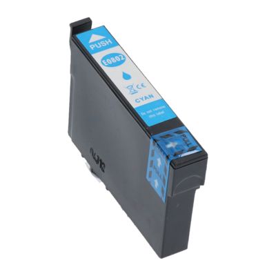 Cartuccia compatibile Epson T0802 - Ciano