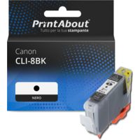 Cartuccia compatibile Canon CLI-8BK - Nero