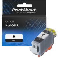 Cartuccia compatibile Canon PGI-5BK - Nero