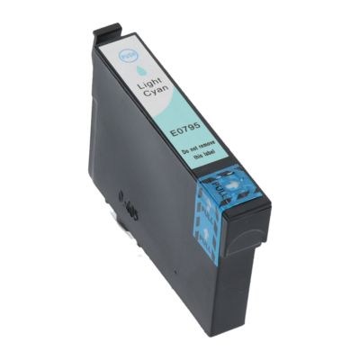 Cartuccia compatibile Epson T079 (C13T07954010) - Ciano chiaro