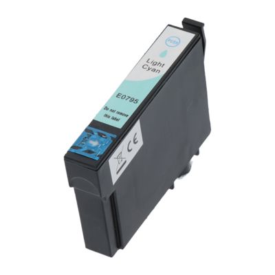 Cartuccia compatibile Epson T079 (C13T07954010) - Ciano chiaro