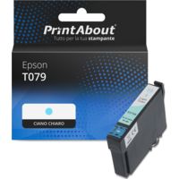 Cartuccia compatibile Epson T079 (C13T07954010) - Ciano chiaro